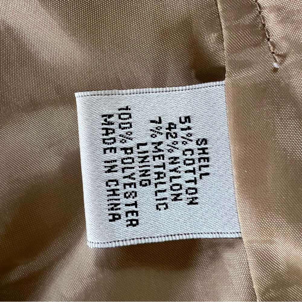 Tan Button-Up Jacket - Picture 3 of 8